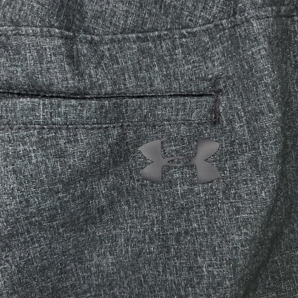 Under Armour Golf Pants Mens 40x30 Gray Vented Showdown Performance Stretch - Picture 10 of 12